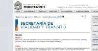 Secretaría de Vialidad y Tránsito Monterrey