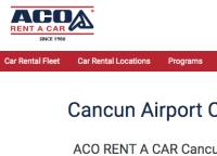 Aco Rent a Car MEXICO