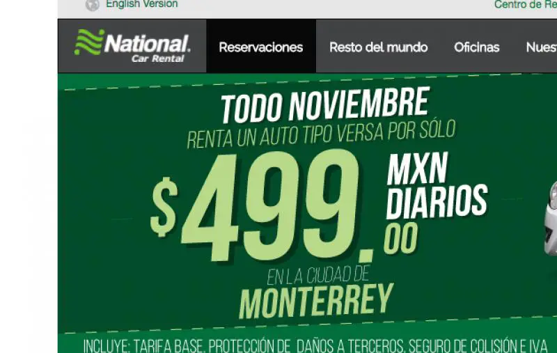 National Car Rental México