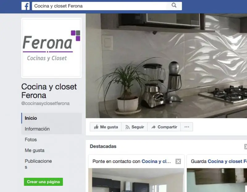 Cocina y closet Ferona
