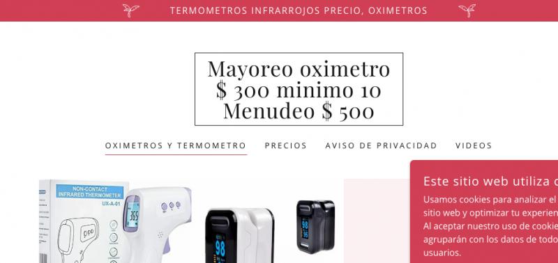 Termometrosinfrarrojos.com.mx