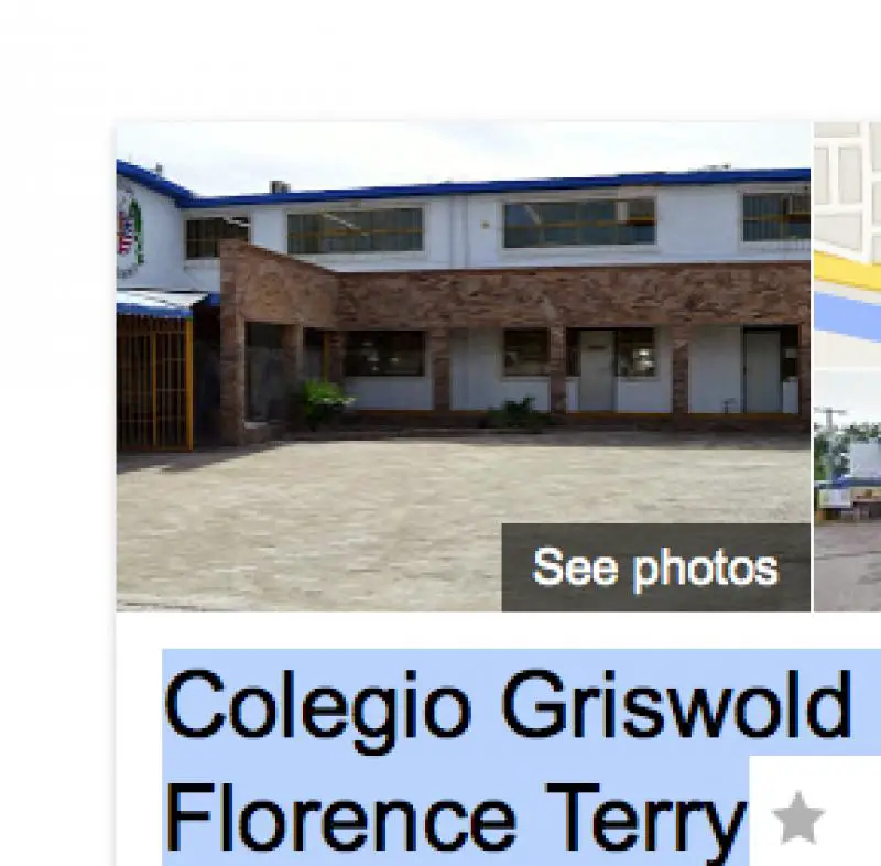 Colegio Griswold Florence Terry