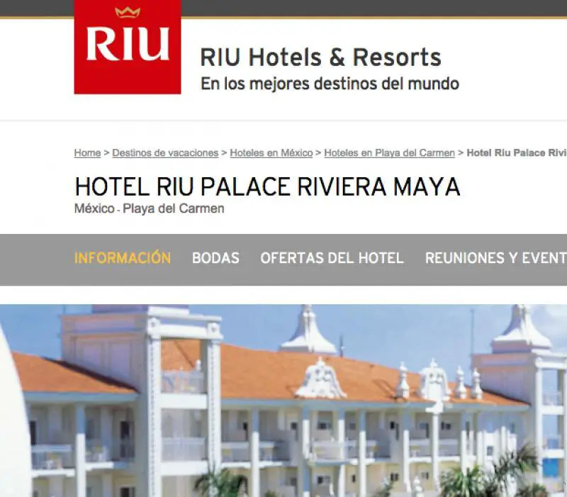 Hotel RIU Palace Riviera Maya