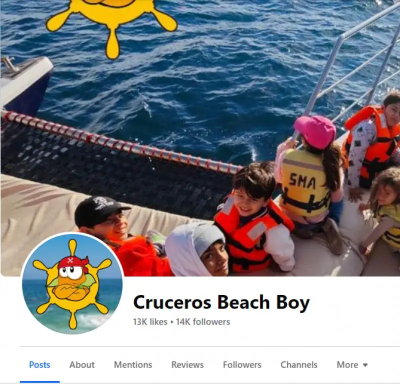 Cruceros Beach boy