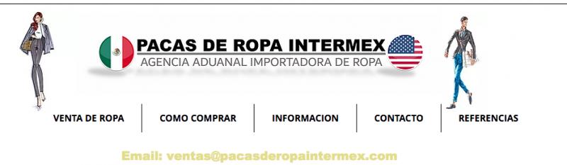 Pacas de Ropa Intermex