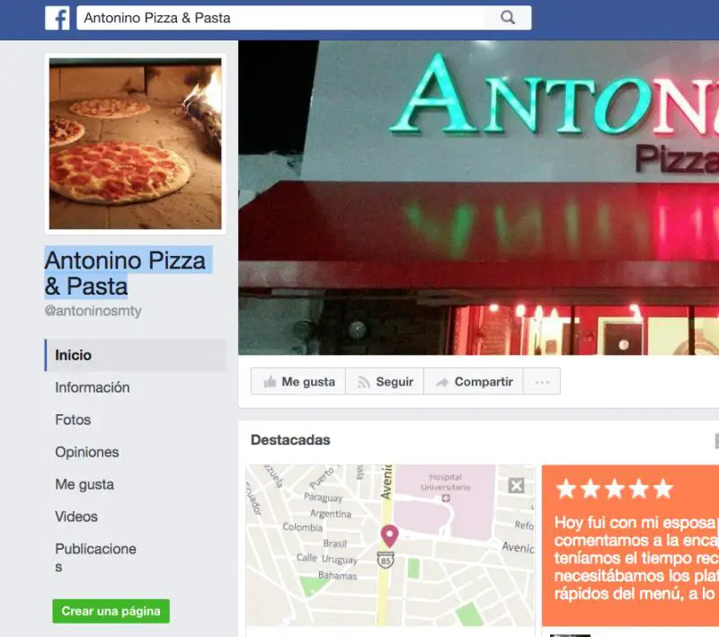 Antonino Pizza & Pasta