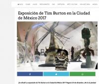 Exposición de Tim Burton Ciudad de México