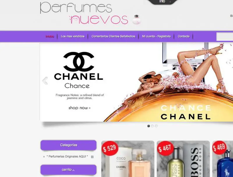 Perfumesnuevos.com
