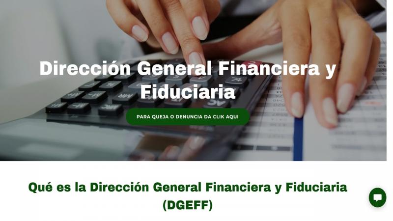 Direccion General Financiera y Fiduciaria