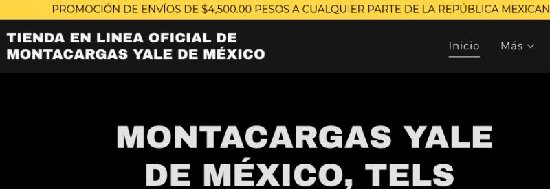 Montacargas Yale de México