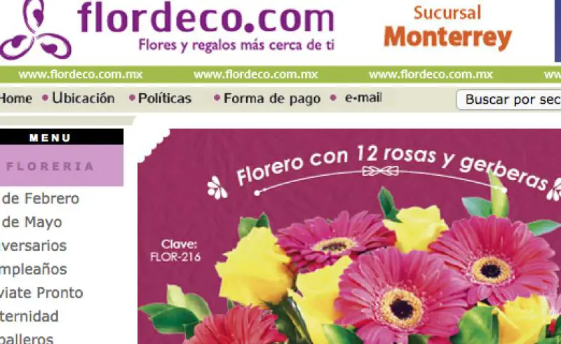 Flordeco.com.mx