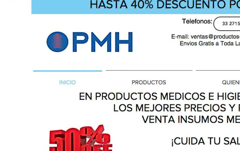 PMH Productos Médicos e Higiénicos