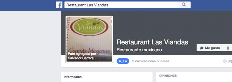 Restaurant Las Viandas