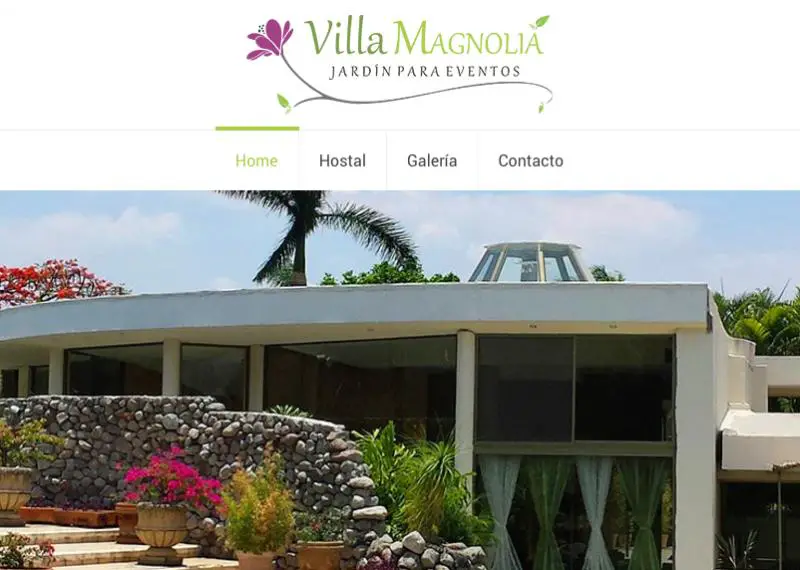 Jardín Hostal Villa Magnolia
