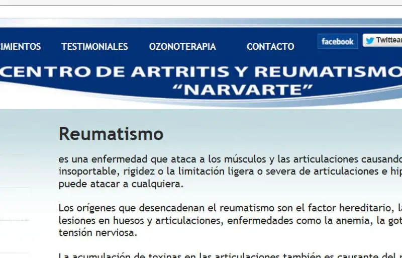 Centro de Artritis y Reumatismo Narvarte