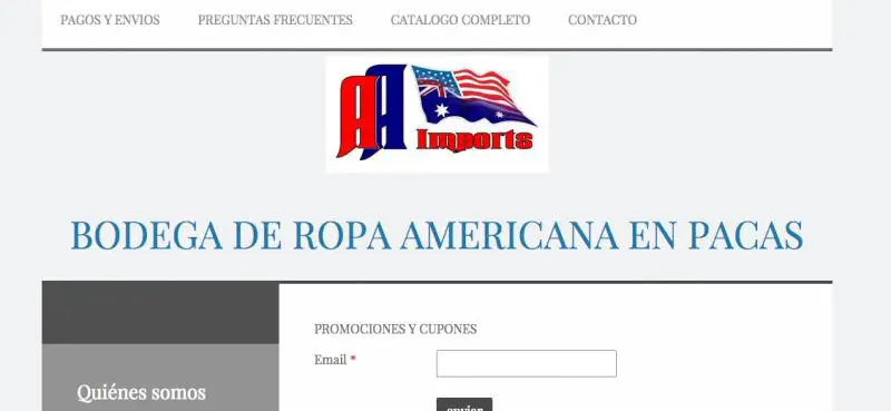 Bodegaderopaamericana.com