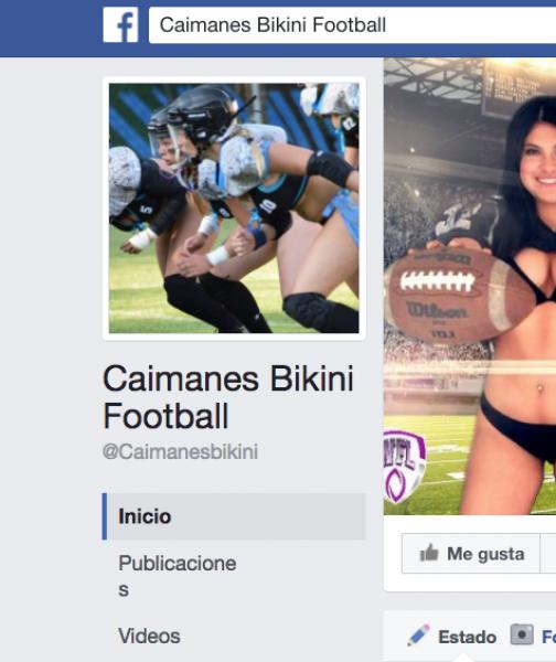Caimanes Bikini Football