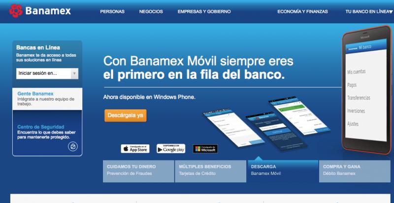 Banamex, Banco nacional de mexico