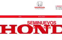Hondademexico.com/seminuevos-certificados Amozoc