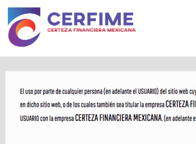Certeza Financiera Mexicana
