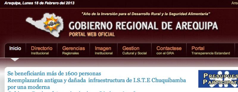 Gobierno Regional de Arequipa
