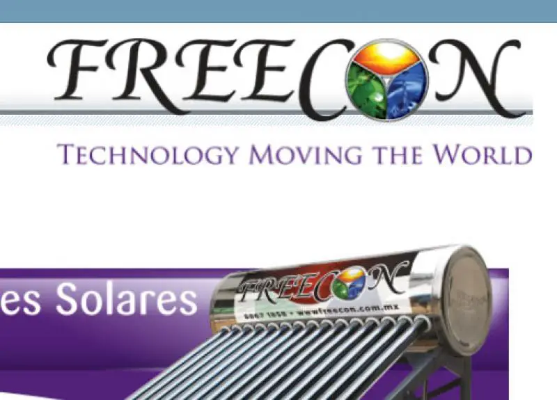 Calentadores Solares Freecon