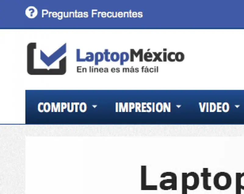 Laptop México
