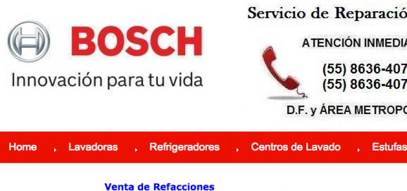 Bosch Servicio Autorizado