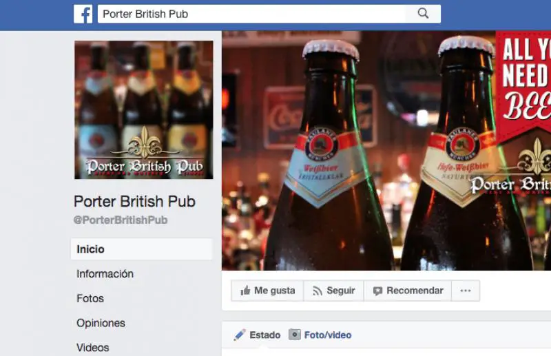 Porter British Pub