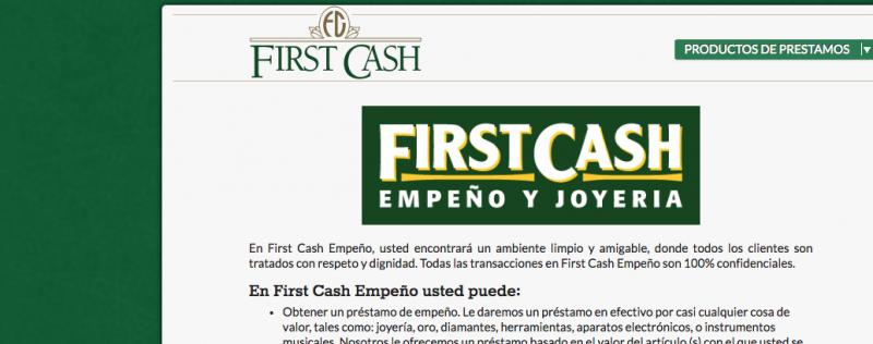 First Cash