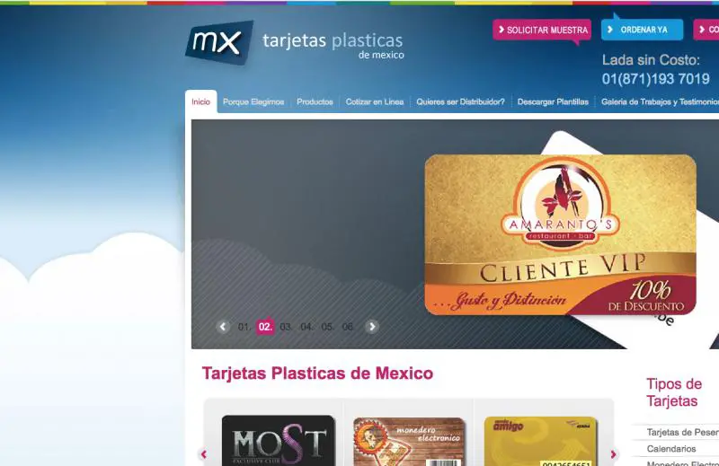 Tarjetas Plásticas de México