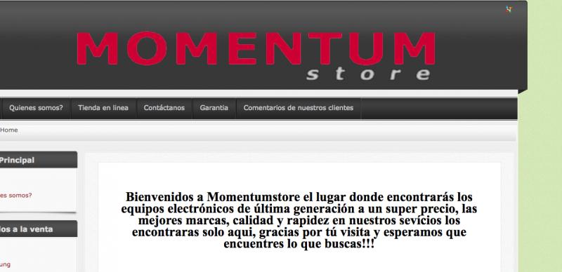 Momentumstore.com.mx