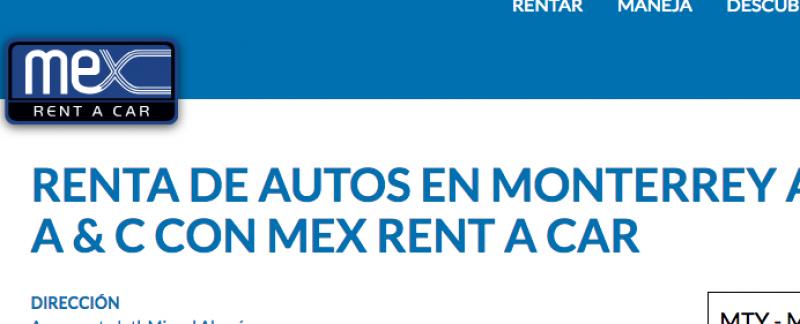 Mex Rent A Car