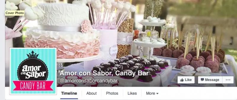 Amor con Sabor Candy Bar