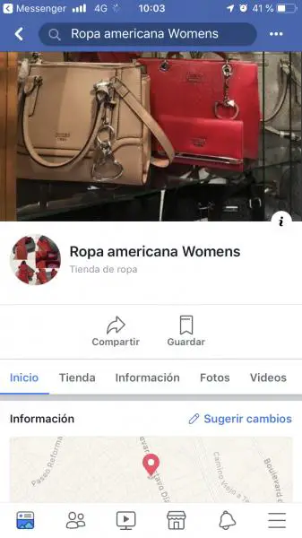 Ropa americana Womens