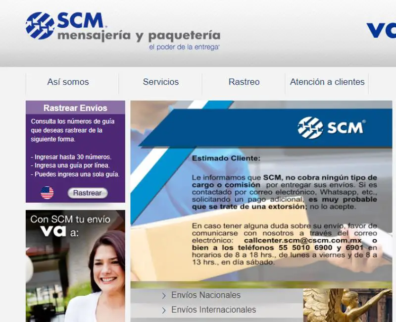 SCM Paquetería
