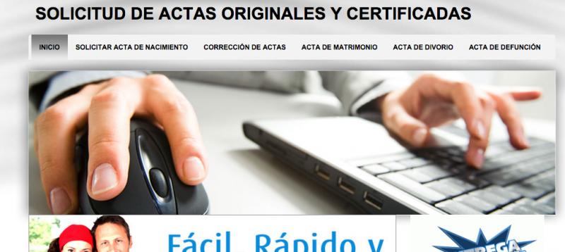 Actasforaneas-certificadas.com