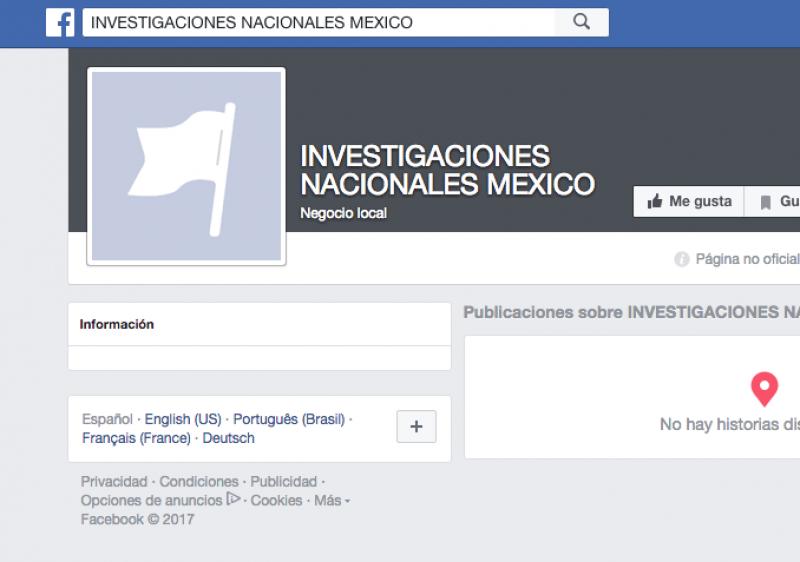 Investigaciones Nacionales México 