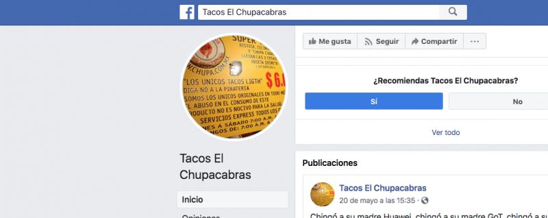 Tacos El Chupacabras