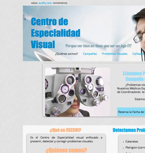 Centro de Especialidad Visual