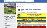 Escuela Formativa de Fútbol Águilas de Acatlipa Temixco
