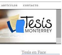 Tesis Monterrey Monterrey