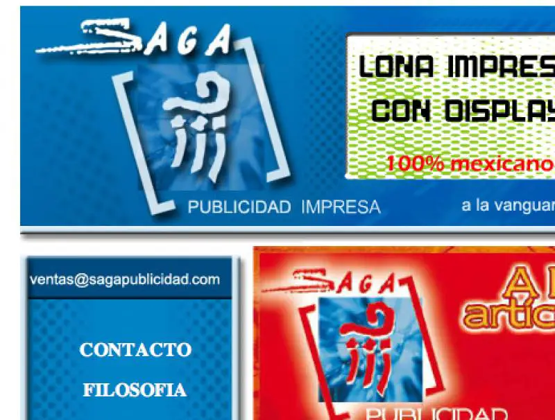 Saga Publicidad Impresa