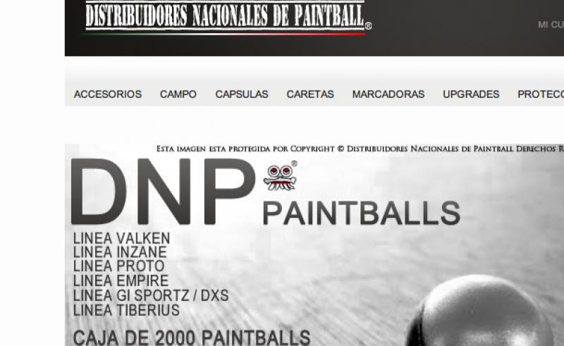Distribuidores Nacionales de Paintball