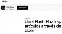 Uber Flash MEXICO