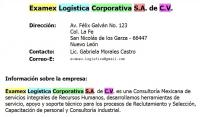 Examex Logistica Corporativa Monterrey