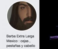 Barba Extra Larga Mexico : cejas , pestañas y cabello Ciudad de México MEXICO