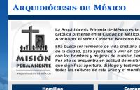 Arquidiócesis Primada de México Ciudad de México