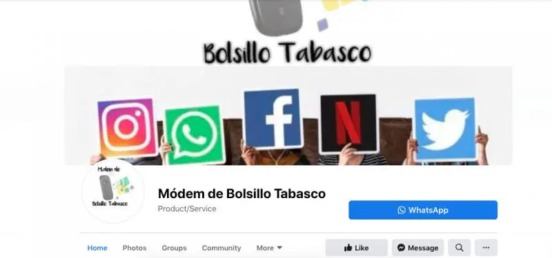 Módem de Bolsillo Tabasco
