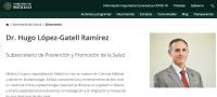 Dr. Hugo López-Gatell Ramírez Ciudad de México